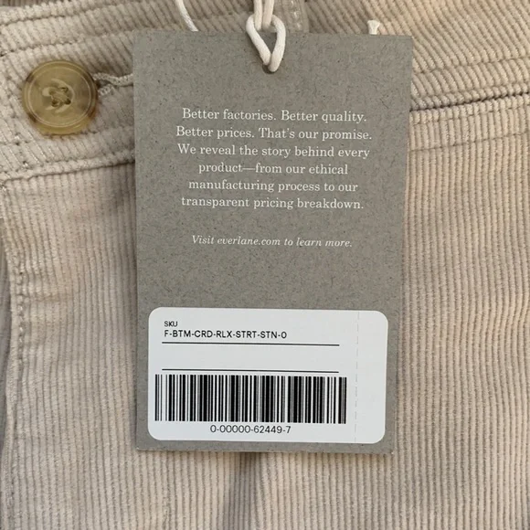 Moleskin (corduroy) pants - Picture 3 of 4